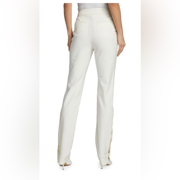 21. NWOT Derek Lam 10 Crosby Tesse SnaP Leg Flared Pants - Picture 7 of 7